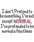 Pretend Normal
